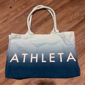 Athleta Gradient Blue Tote Bag
